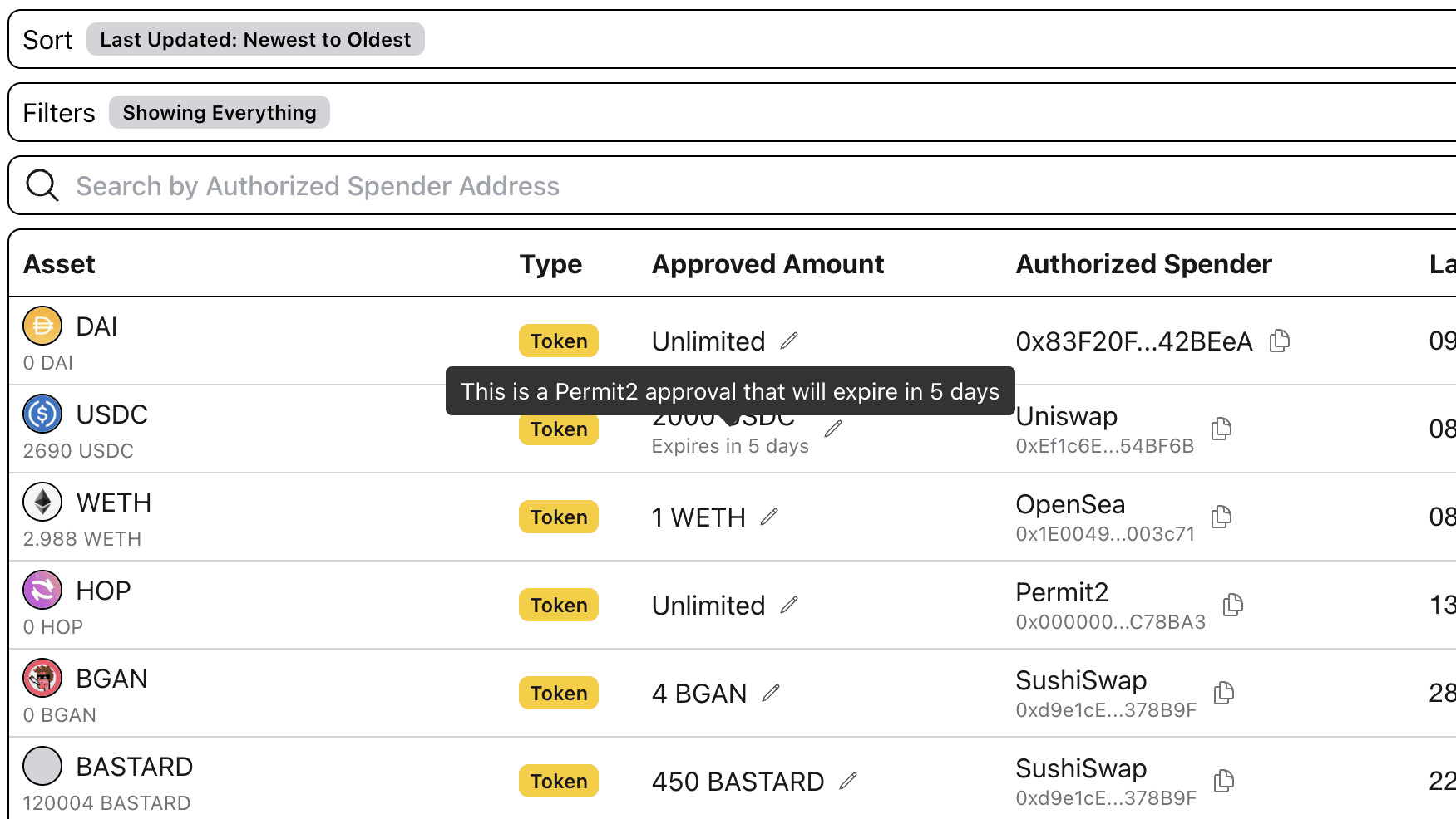 Permit2 Approval Management